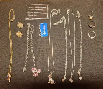 유품 정리 외 스와로브스키 Disney 목걸이 귀걸이 액세서리