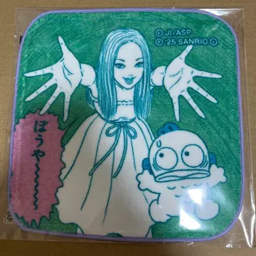 이토 준지 토미에 산리오 캐릭터 미니 타월