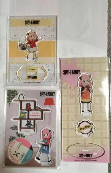 아냐 아크릴 스탠드 세트 스파이 패밀리 묶음 판매