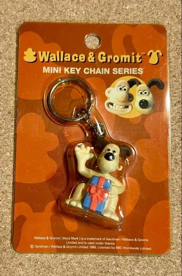 Wallace & Gromit 그루미트 피규어 키링