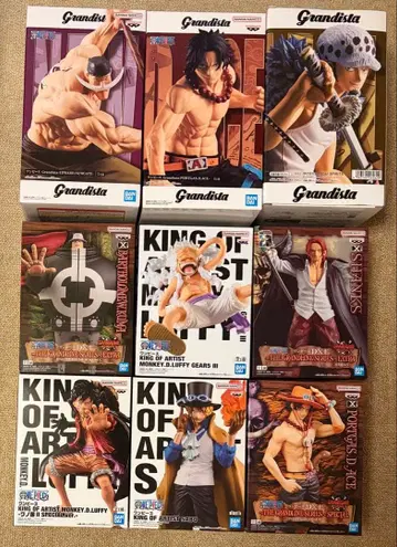 [미개봉 새상품] 원피스 피규어 9개 묶음 판매