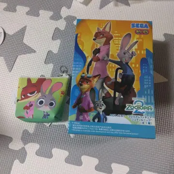 SEGA Zootopia 피규어 닉 와일드 & 주디 홉스