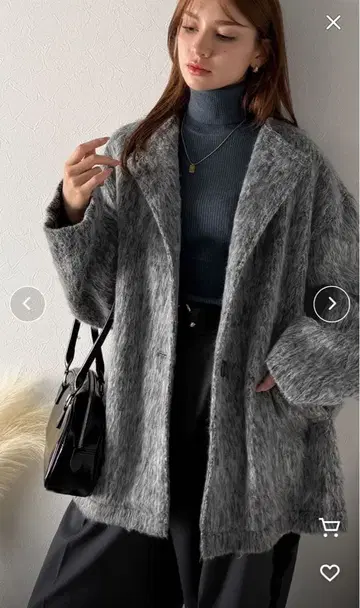 오버 사이즈 그레이 자켓