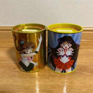 레트로 세일러문 앗케라칸 저금통 캔 케이스