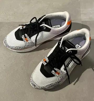 새상품급 PUMA 라이더 폼 Mr. 두들 콜라보 스니커즈