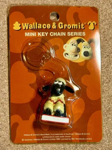 Wallace & Gromit 양들의 침묵 피규어 키체인