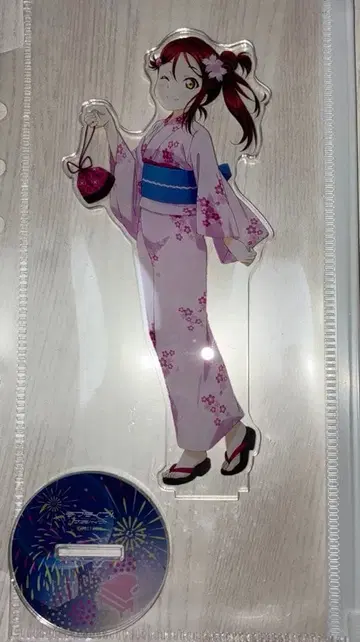 러브 라이브! 선샤인!! 사쿠라우치 리코 유카타 아크릴 스탠드