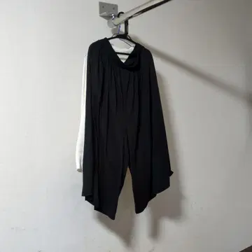 블랙 사루엘 팬츠