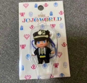 새상품 THE JOJO WORLD 큐피 콜라보 스트랩 쿠죠 죠타로