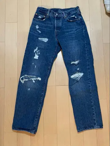 LEVI'S PREMIUM 데미지 가공 데님 26W