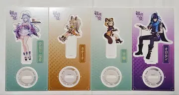 원신 스시로 아크릴 스탠드 전 4종 컴플리트 세트