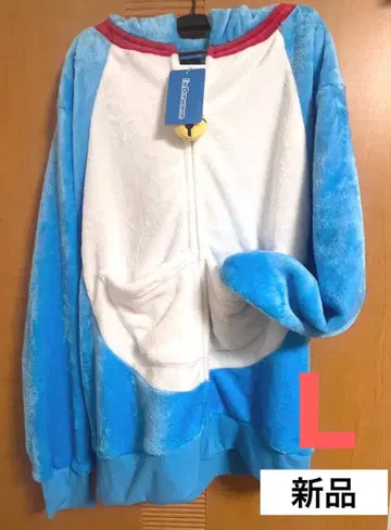 도라에몽 변신 후드티 복슬복슬 보아 돈키 포근포근 후드 L