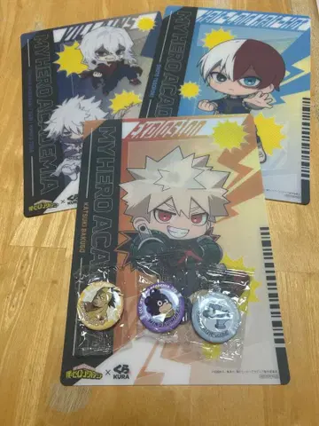 쿠라스시 히로아카 멀티 시트 캔뱃지 6종 세트