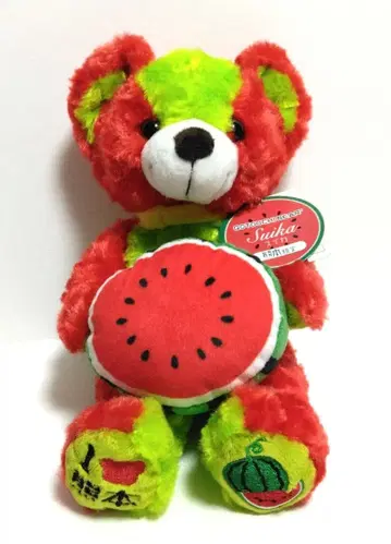 지역 한정판 베어 구마모토 한정 수박 베어 봉제 인형 곰