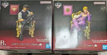 제일복권 죠죠 월드 B상 죠셉 피규어 E상 죠르노 피규어