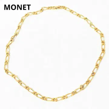새상품급 MONET 목걸이 체인 롱 골드 빈티지
