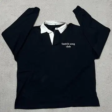 긴팔 라거 셔츠 블랙