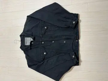 CAROCHE 데님 자켓 블랙 사이즈 54 빅 사이즈