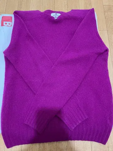 MORRIS & SONS 울 100% 핑크 퍼플