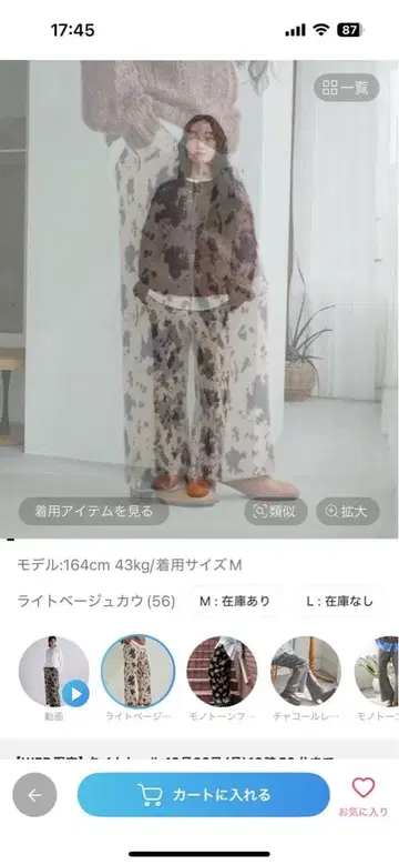 부드러운 터치 니트 팬츠