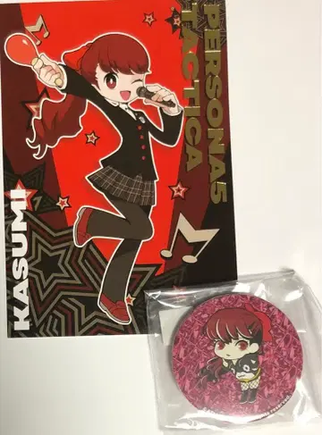 페르소나 5 요시자와 카스미 캔 마그넷 포스카 2점 세트