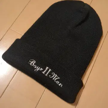 Boyz II Men 비니 블랙 그레이 보이즈투멘 니트캡