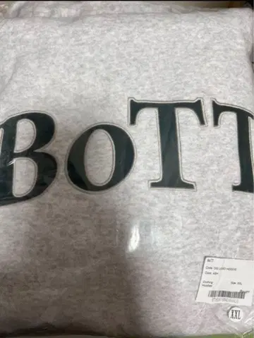 BOTT OG Logo 풀오버 후드티 XXL