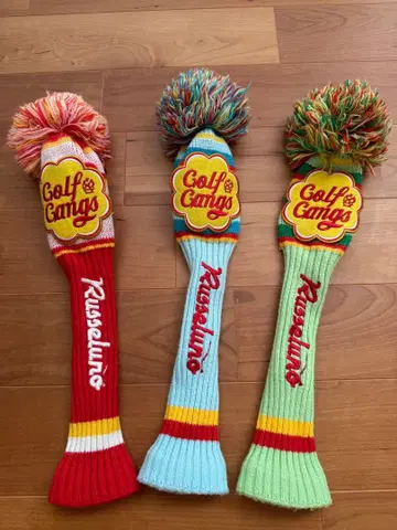 Russeluno 골프헤드커버 3세트 클럽 참 새상품