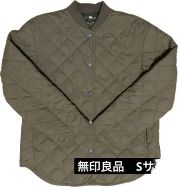 [새상품급] 무인양품 퀼팅 자켓 올리브 S