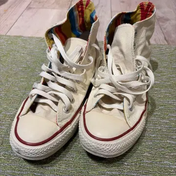 Converse All Star 하이컷 스니커즈 화이트