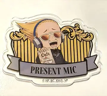 프레젠트 마이크 아크릴 배지 비질란테 히로아카 애니메이트 카페