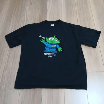 [ 영화 티셔츠 ] 픽사 토이스토리 리틀그린맨 사가 자수 티셔츠