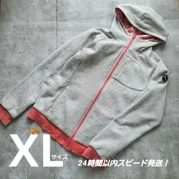 [ 판매 종료품 ] PUMA 리버서블 맨투맨 자켓 XL 그레이 핑크