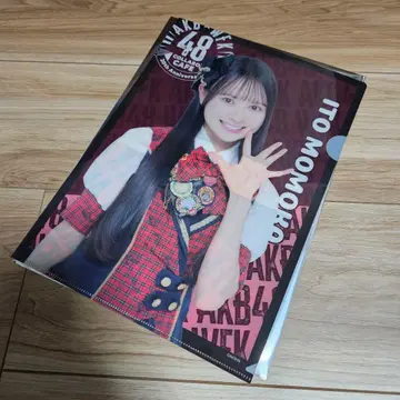 AKB48 웬디스 콜라보 클리어 파일 이토 모모카
