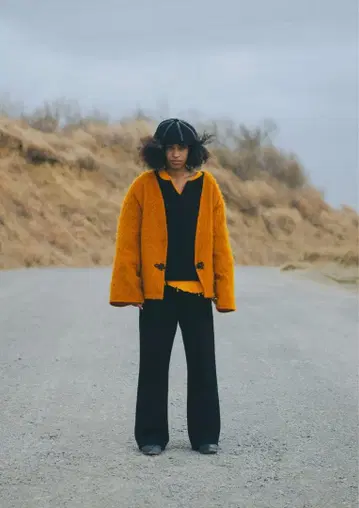 lamrof Mohair Cardigan 모헤어 니트 가디건