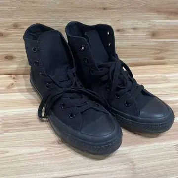 Converse 블랙 하이컷 스니커즈