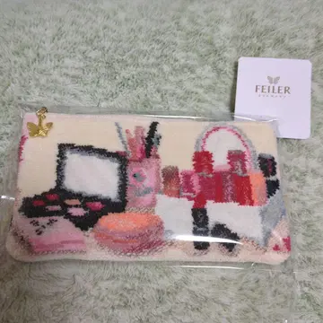 페이러 플랫 파우치 벨라 bella 새상품 화장품 패턴