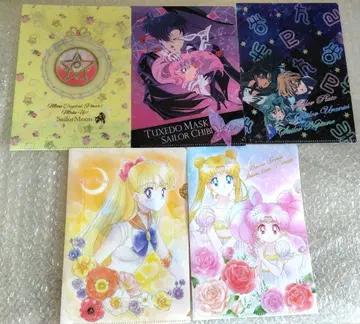 세일러문 클리어 파일 컬렉션 세트 치비문 비너스