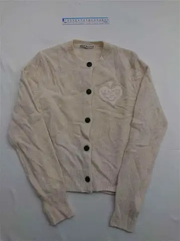 마르디메크르디 하트 와펜 가디건 베이지 계열 여성용