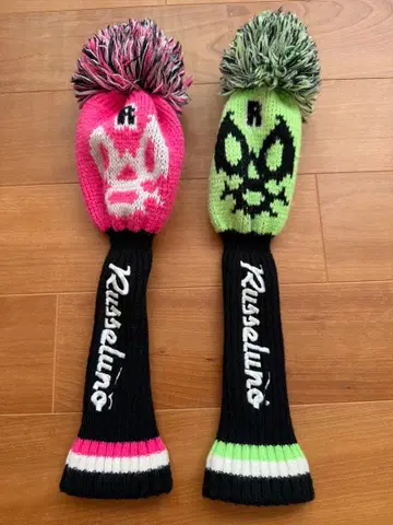 Russelino 골프 헤드커버 2개 세트