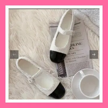 [ 미사용 새상품 ] moripon 모리폰 멜리제인 플랫슈즈