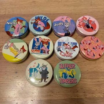 주토피아 쁘띠캔 10개 컴플리트