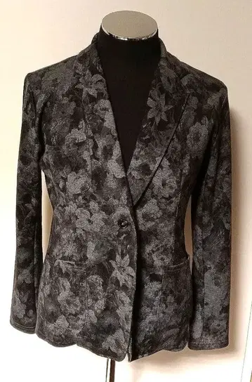 semanticdesign 꽃무늬 테일러드 자켓 L 00s Y2K