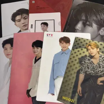 SEVENTEEN 클리어 파일 복권 우지