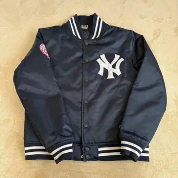 [컨디션 최상] NY Yankees 뉴욕 양키스 바시티 자켓 네이비 M