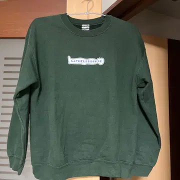 SAYHELLO 다크 그린 트레이닝복