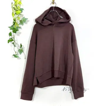 La-gemme 라지엠 후드티 풀오버 브라운 L 사이즈