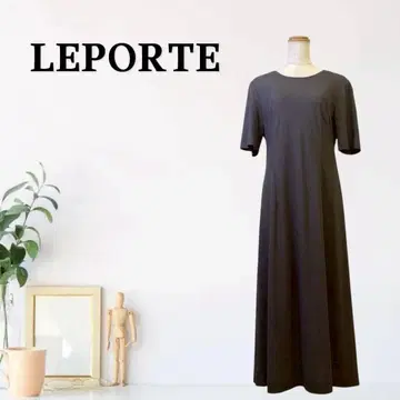 zG449 [M] LEPORTE 원피스 맥시 길이 A라인
