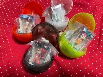 Q posket 미니어처 컬렉션 hide 전 4종 set 미니 피규어