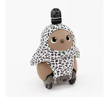 X-girl x LOVOT 레오파 벨로아 티셔츠 (아이보리) 새상품